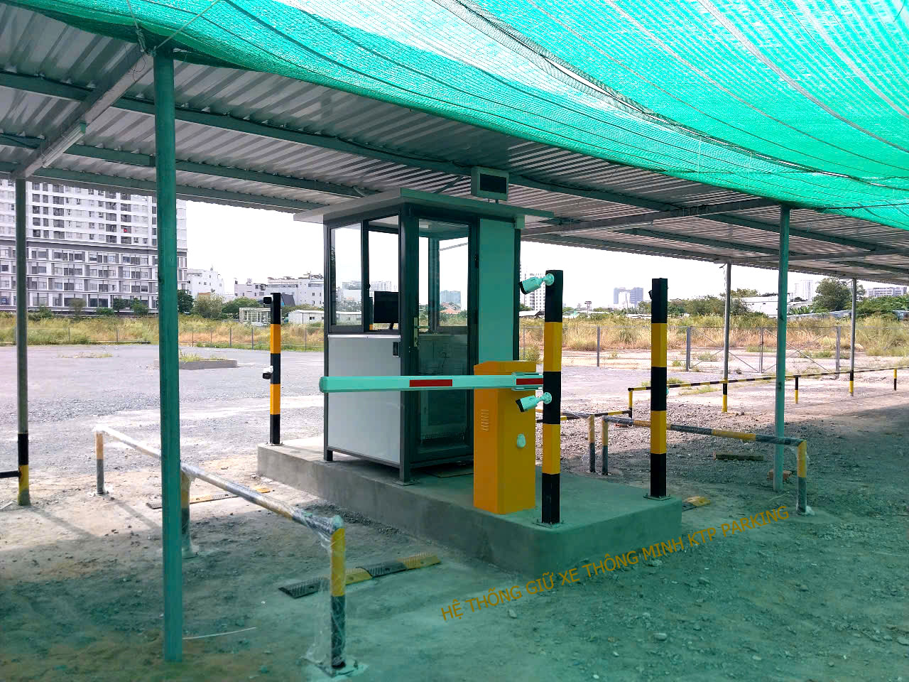 hệ thống bãi giữ xe thông minh ktp parking